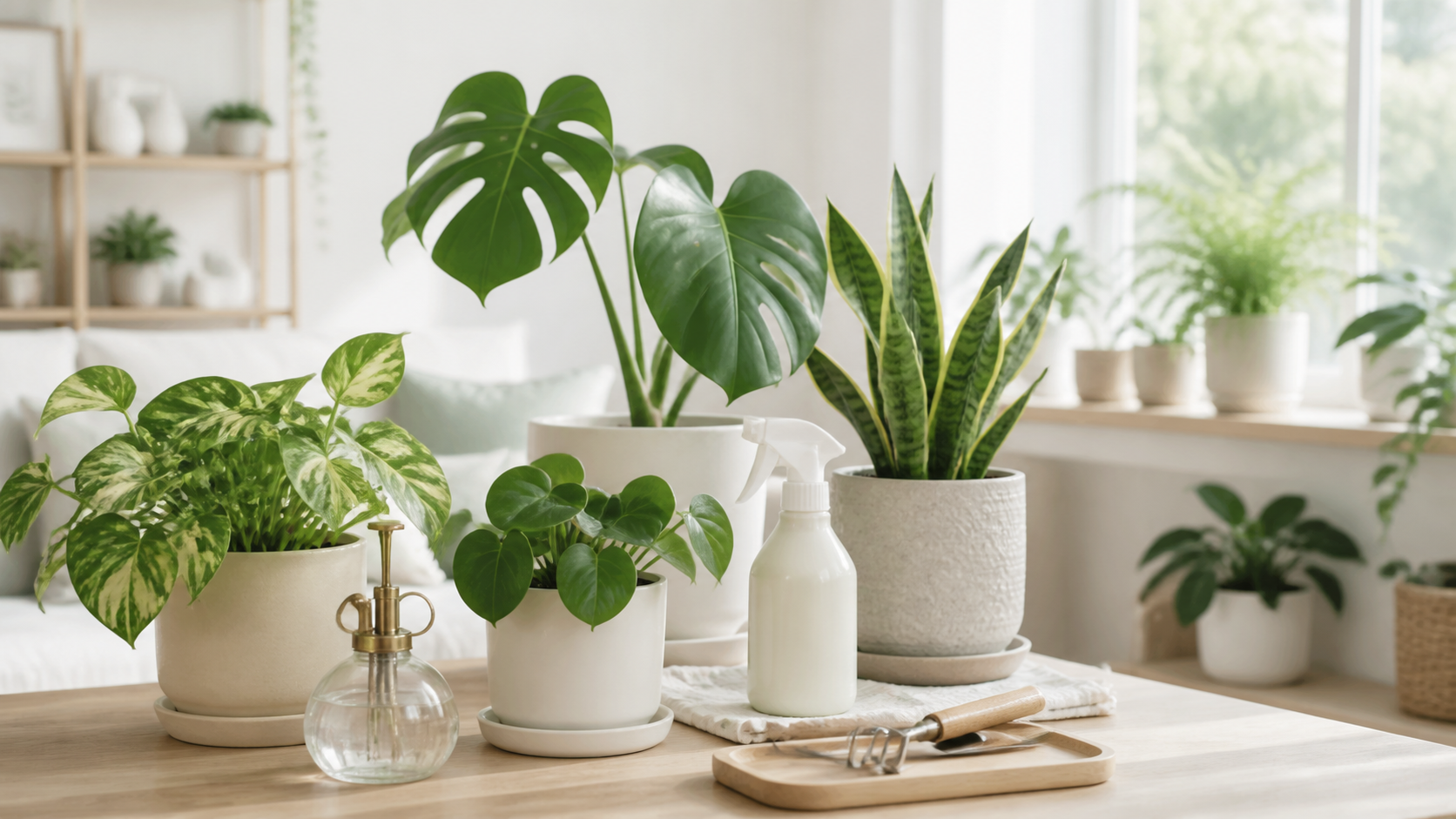 観葉植物に虫が出る原因と対策